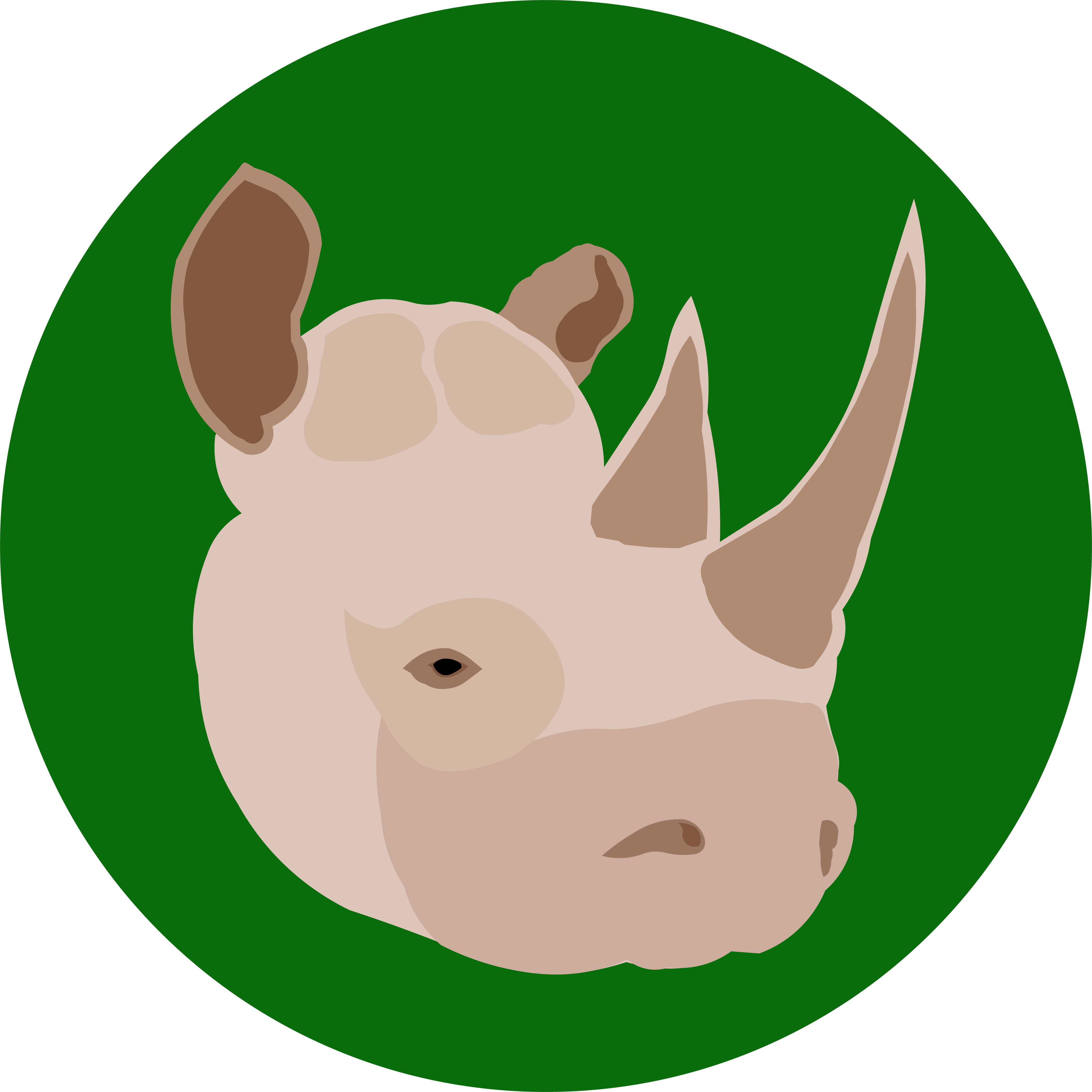 rhino as logo of findmyveganfood